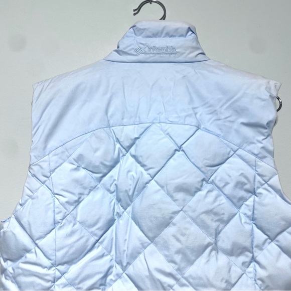 Columbia Sleeveless Vest Puffer / Blue / S - Picture 8 of 10